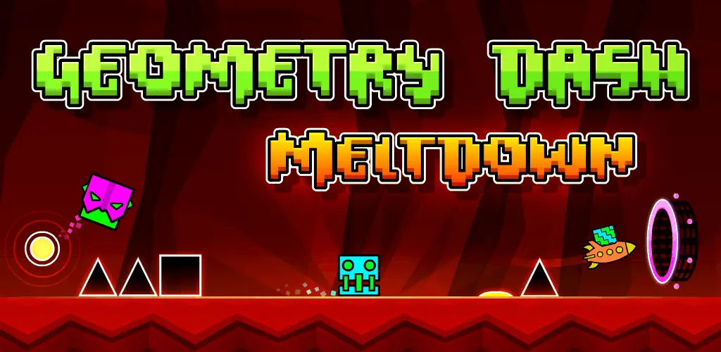 Play Geometry Dash Meltdown