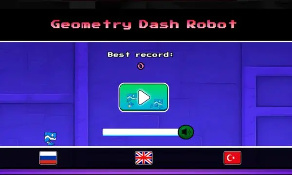 Play Geometry Dash Robot