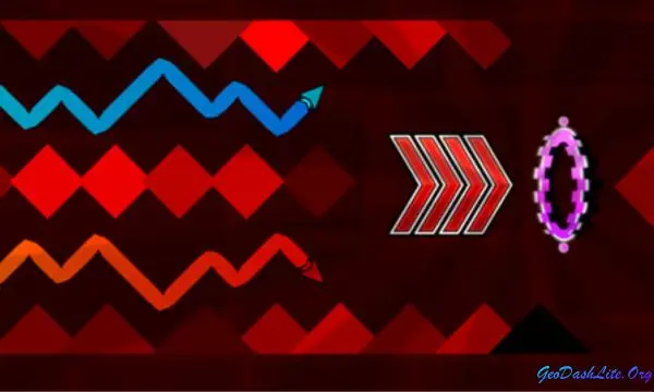 Play Geometry Dash Double Wave PRO
