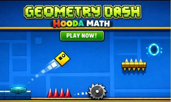 Play Geometry Dash Hooda Math