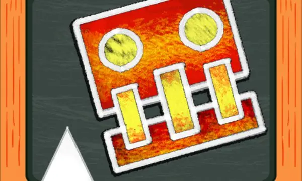 Speel Geometry Dash Blackboard