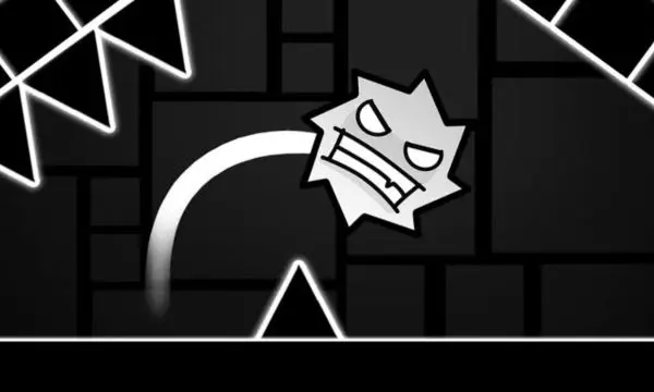 Speel Geometry Dash: Zwarte Bal