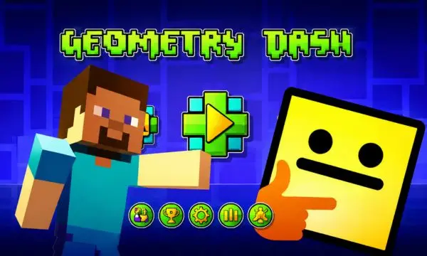 Speel Geometry Dash - Minecraft-skins